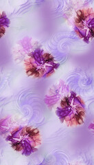 purple flowers background