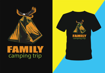 .camping t shirt design, camping Vector. graphic vector print for t shirt and background print design: