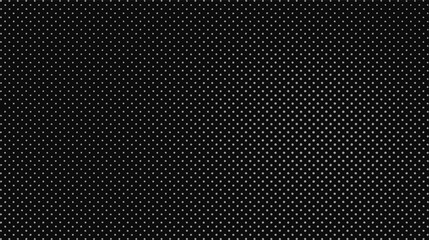 Black and white vector halftone texture with radial brightness modulation