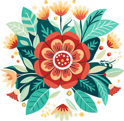 abstract floral background