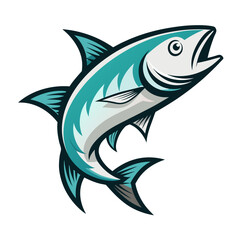 Clean Tarpon Fish Vector Illustration