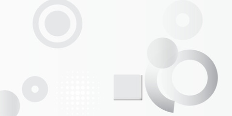 Gradient white monochrome background vector design in eps 10