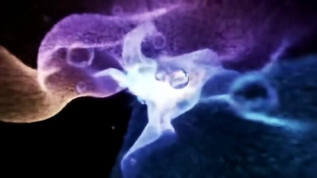 Abstract Quantum Bubbles and Energy Waves &ndash; Fundamental Space-Time Visualization