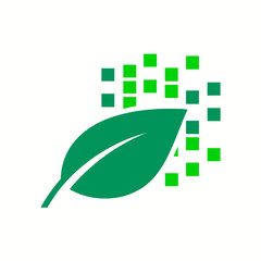 Obraz premium eco friendly green leaf