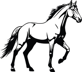 Vector isolated one single simple minimal dog paw print colorless black and white outline silhouette shadow shape stencil solid black 