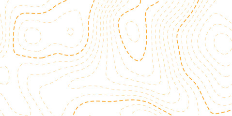 Seamless pattern with background. Background with red lines. Topographic red line on White background texture