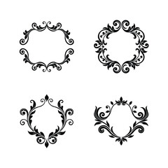 silhouette Victoria floweral bundle design