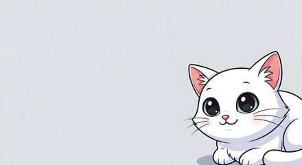 Fototapeta premium cat background