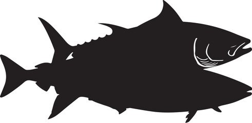 shark vinyl ready vector illustration
