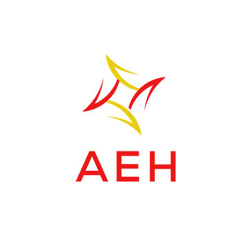 Modern AEH Letter Logo Vector Template 