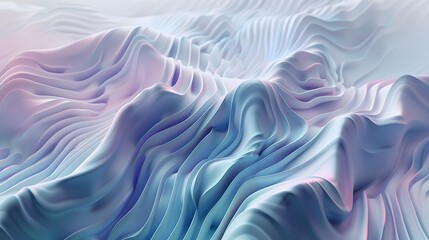 Obraz premium Soundwave Topography: Abstract Data Peaks