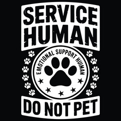 Service human graphic
