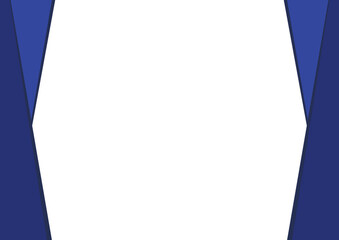 certificate background with blue border