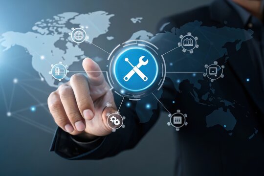 Global service network and digital solutions for business operations