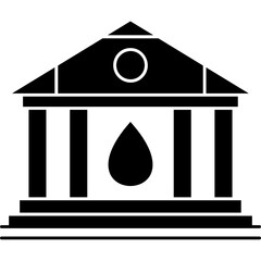 Blood Bank Icon