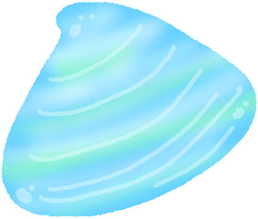 귀여운 조개 일러스트