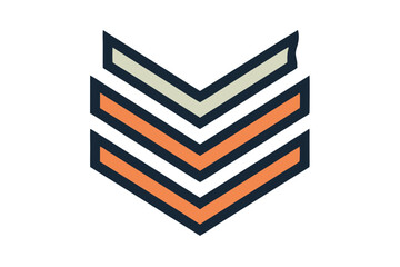 Double Chevron Pattern Repeat Design