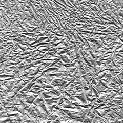 Abstract winter sliver gray paper, aluminium crumpled texture background, vintage style wallpaper illustration vector design.