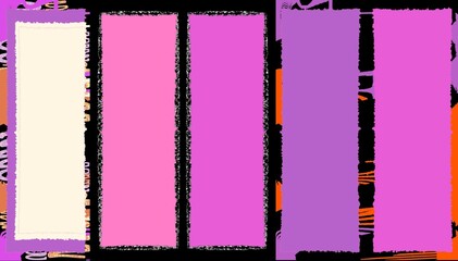 Abstract background with colorful paint strokes and texture  