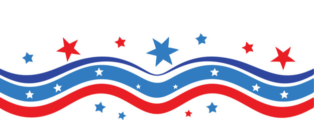 Fototapeta premium american flag background