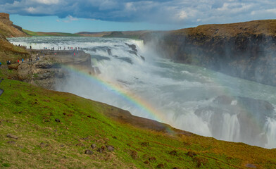 Gulfoss - am Goldenen Zirkel  - Island 