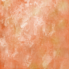 Warm peach and coral abstract textured background with painterly strokes, soft grunge effect, and artistic depth. Ideal for invitations, digital art, overlays, scrapbooking, and creative designs.