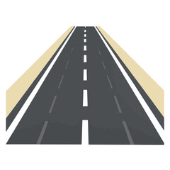 highway vector illustration icon on white background
Vector icon on the topic of road traffic