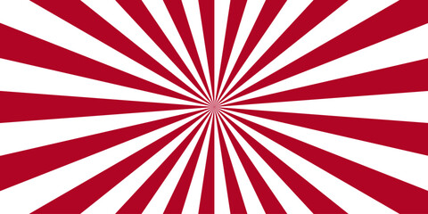 Fototapeta premium Abstract Radial Rays with Retro Sunburst with Comic design element. Radial hypnotic spirals with Vintage. Summer sunny and radial sunrise or sunset light retro design. Magic Sun beam ray pattern. 