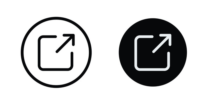 External link or share icon