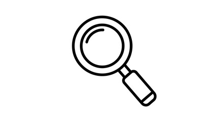 Magnifying Glass Icon for Search and Discovery