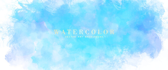 Blue winter texture art vector background with hand drawn brush strokes for cover design, poster, cover, banner, flyer, cards. Christmas abstract illustration for background. Ice. Cold. Frozen water.