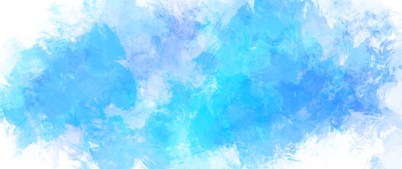 Blue winter texture art vector background with hand drawn brush strokes for cover design, poster, cover, banner, flyer, cards. Christmas abstract illustration for background. Ice. Cold. Frozen water.
