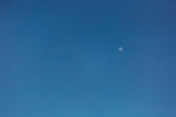 airplane in the sky