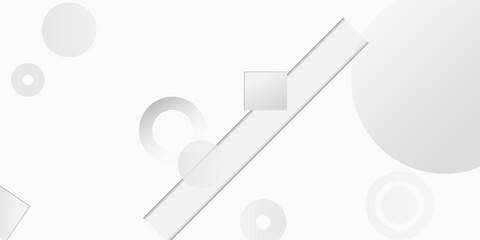 Gradient white monochrome background vector design in eps 10
