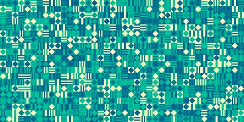 Abstract art with shapes