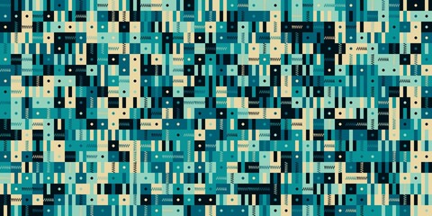 Abstract art with shapes