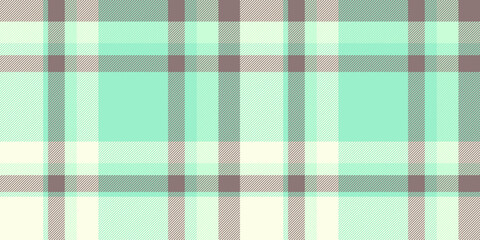 Seamless pastel plaid pattern.  Perfect for textile design, backgrounds, or website textures.  Soft mint green and beige create a calming, fresh aesthetic.