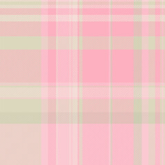 Soft pink and beige plaid pattern.  Ideal for textile design, fashion, scrapbooking, website backgrounds, or any project needing a delicate, feminine texture.