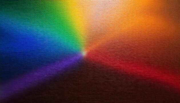 soft bright multicolored glare on dark rough textured cardboard soft rainbow light abstract colorful background colorful lens flare leak on a paper texture - Powered by Adobe