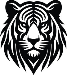 Tiger Head Logo and illustrationTiger Head Logo and illustration