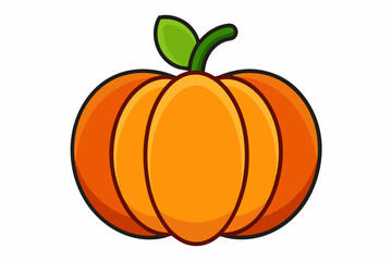 pumpkin vector illustration, halloween pumpkin isolated