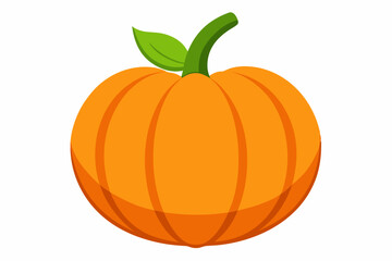 pumpkin vector illustration, halloween pumpkin isolated