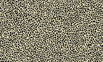 seamless pattern of leopard print, simple and elegant with a minimalistic design. The texture has a soft, grainy feel with light beige spots