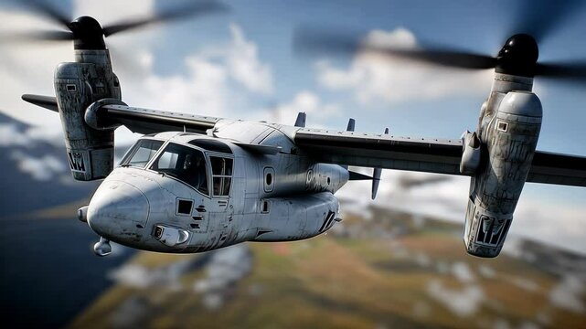 Military aircraft performs impressive flight maneuvers over mountainous terrain during a clear day showcasing advanced technology and design