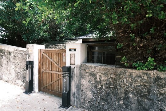 old stone house