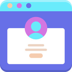 Profile Icon – Clean and Minimalist Vector Symbol Representing User Account, Profile, and Personal Information

