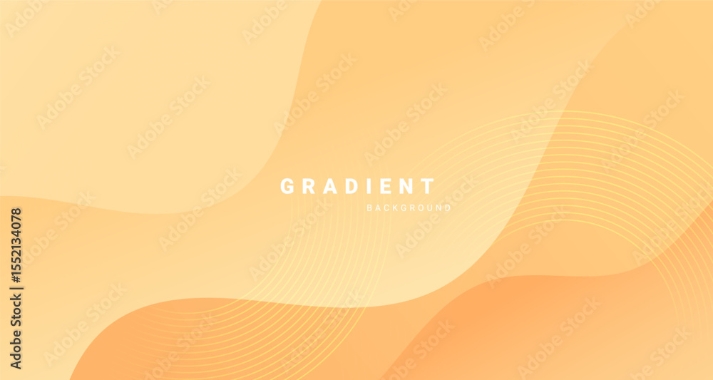 Poster Smooth pastel gradient background with flowing wave elements 