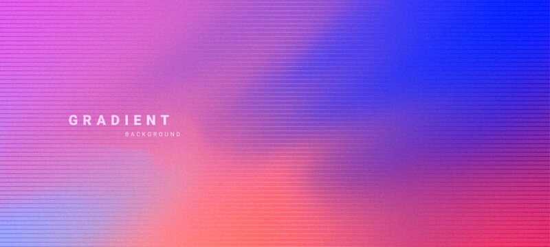 Abstract gradient background with vibrant color blend and line texture 