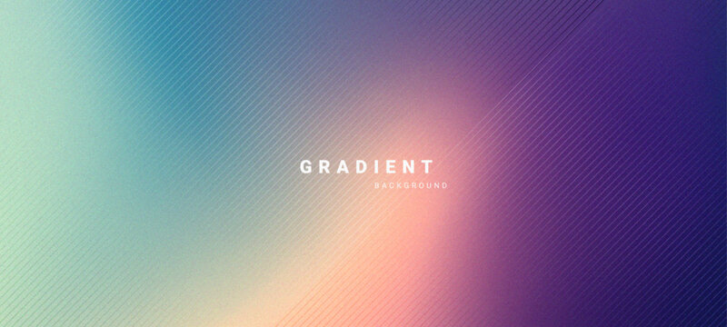 Abstract gradient background with vibrant color blend and line texture