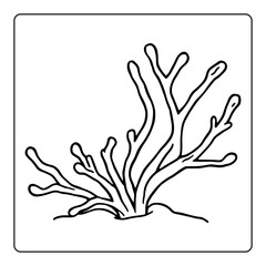 Fototapeta premium vector illustration of ocean animal